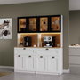 Hanah Home Nero Twin 1600-226 Coffee Stand Blanco